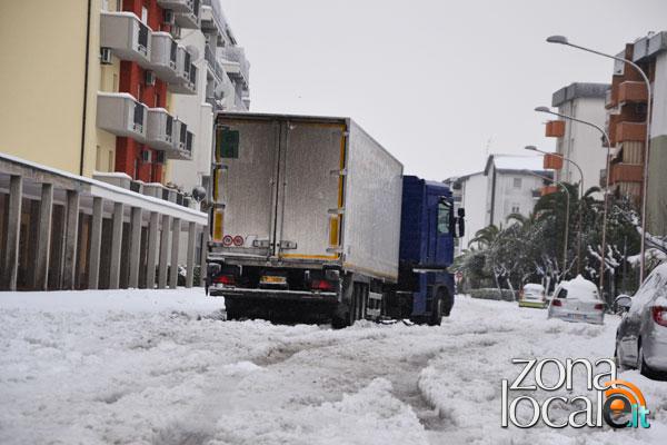 san salvo neve abbandono h