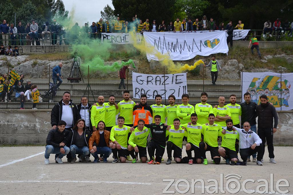 Roberti con la squadra