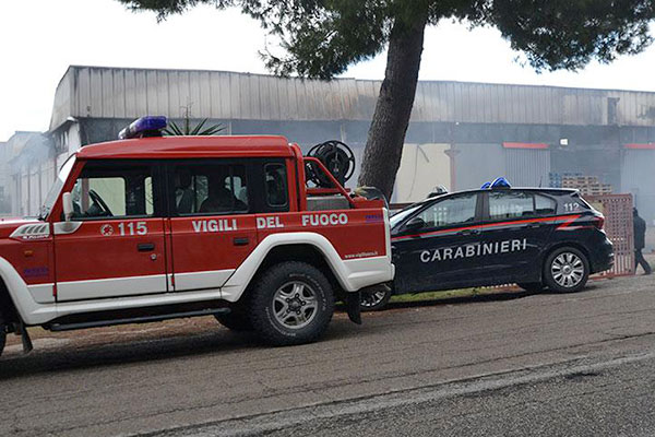 vigili carabinieri viale belgio h