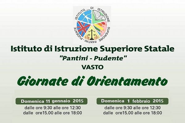 locandina open day 2014 pantini pudente h