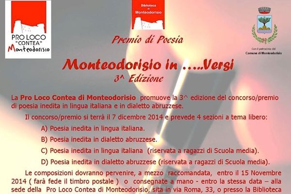 monteodorisio versi locandina 2014 h