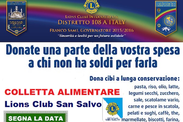 colletta alimentare san salvo locandina h