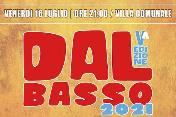 dal basso locandina 2021 h