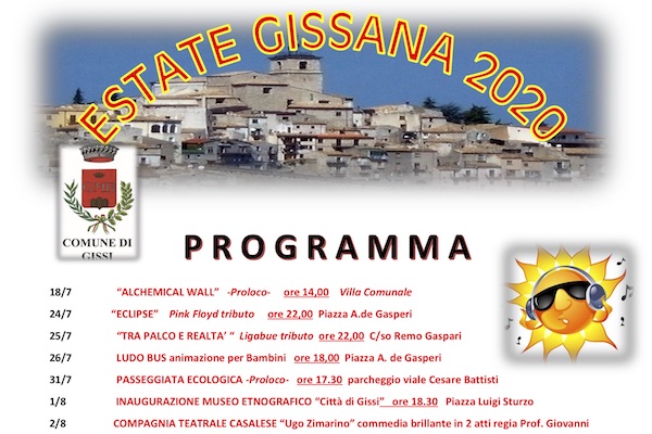 eventi gissi 2020 h