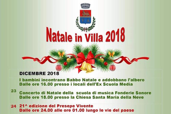 eventi natale villalfonsina 2018 h