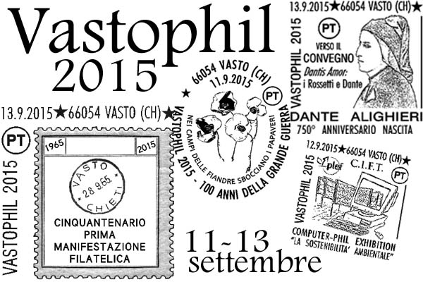 francobolli vastophil 2015 h