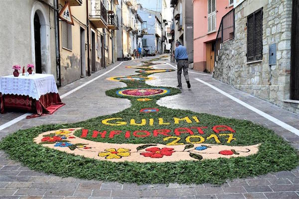 infiorata guilmi 2017 h