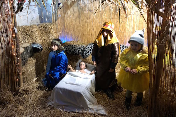 presepe vivente bambini scerni h