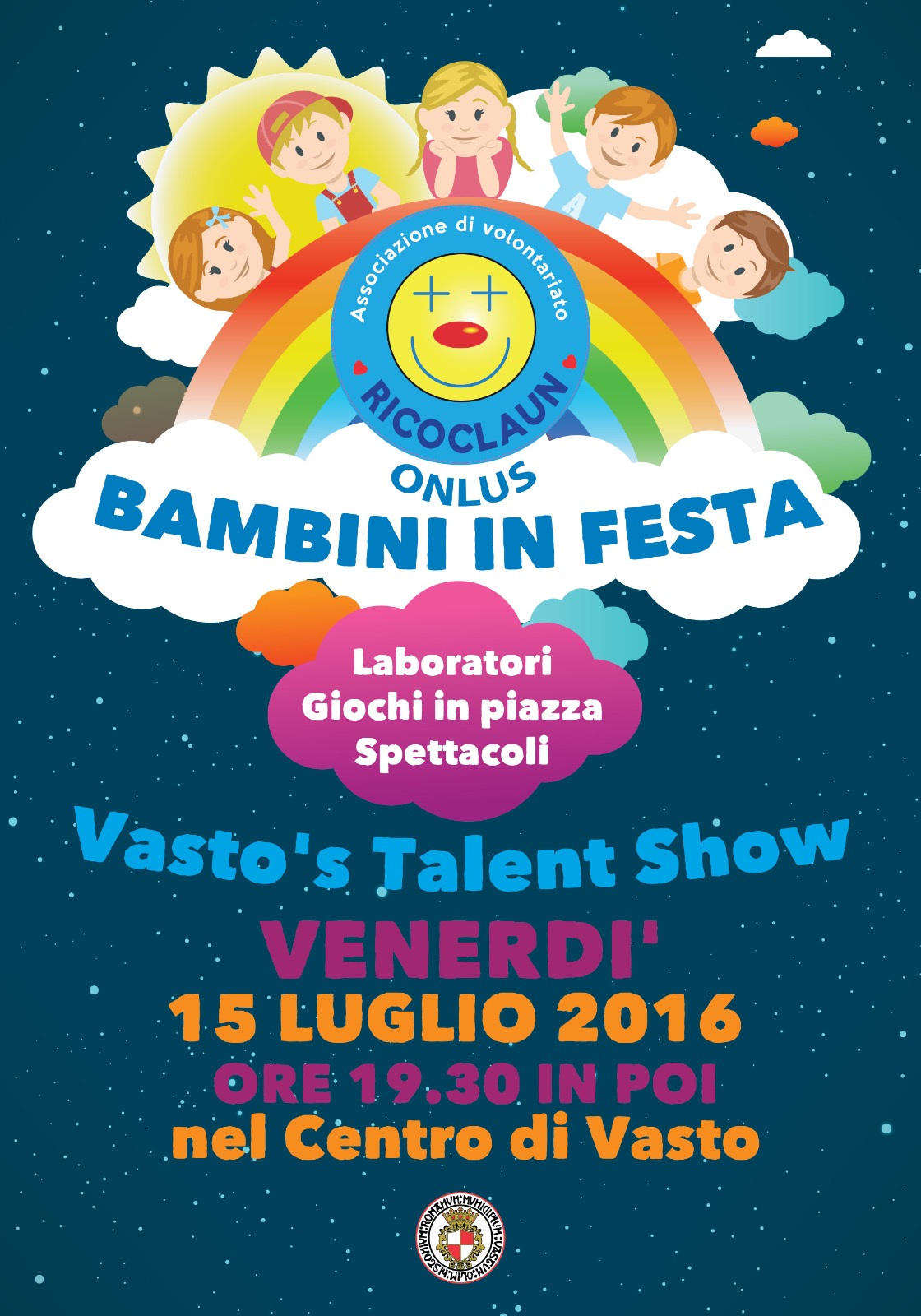 ricoclaun evento luglio 2016