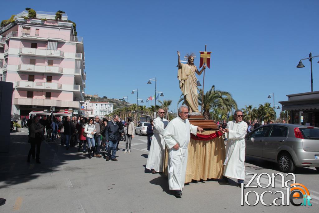 La processione in viale Dalmazia