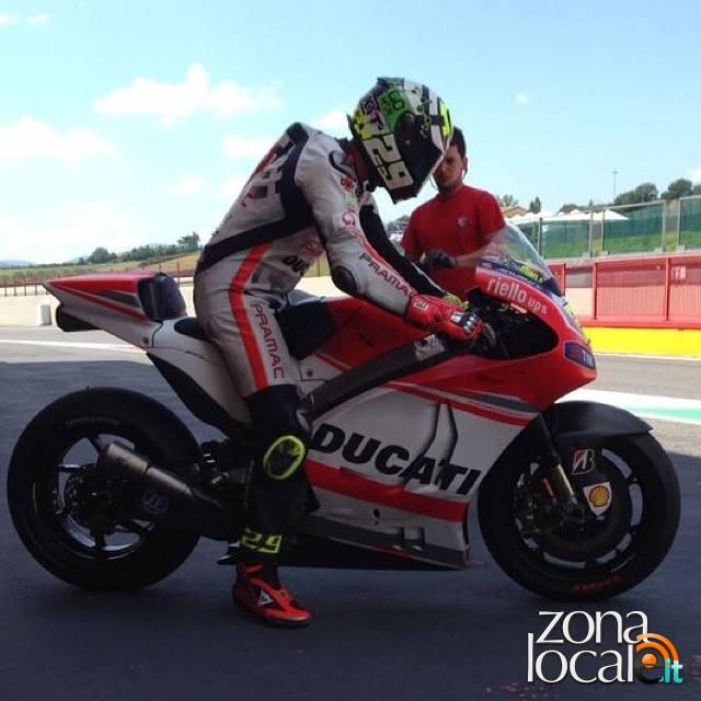 iannone test ducati ufficiale