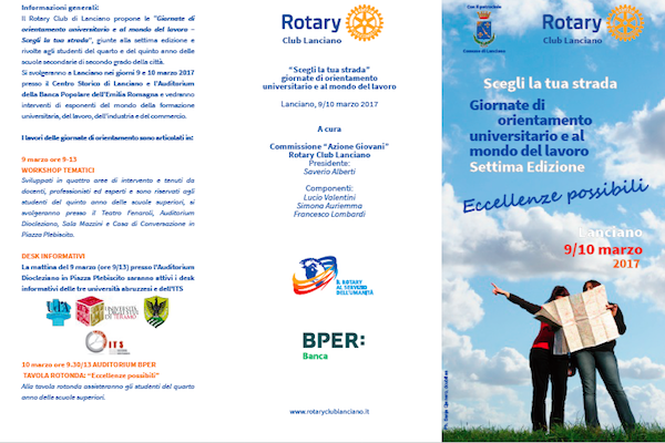 rotary orientamento