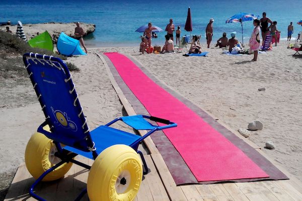 spiaggia disabili h