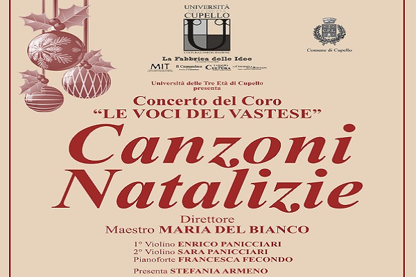 canzoni natalizie locandina h