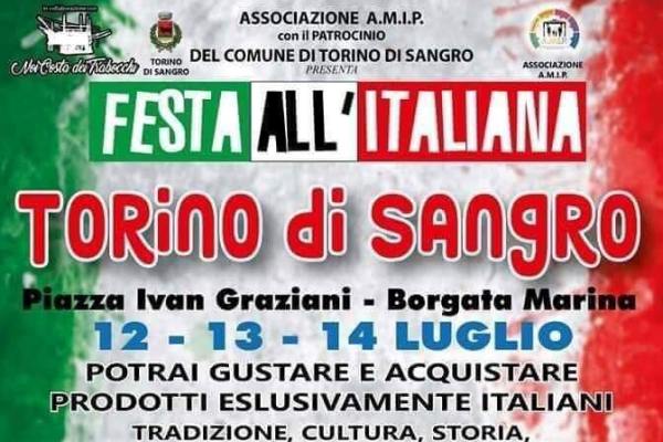 festa all italiana locandina h