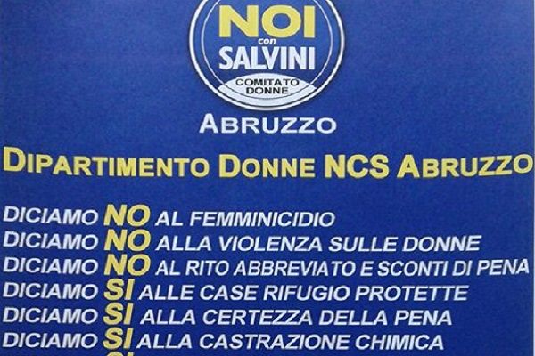 locandina noiconsalvini femminicidio h