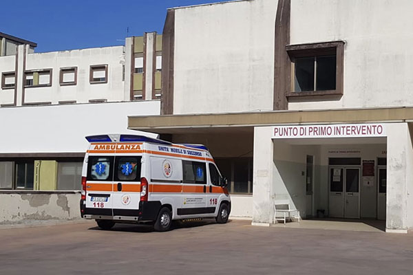 ospedale gissi ambulanza h