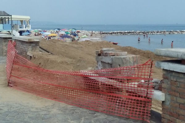 spiaggia casalbordino lavori h