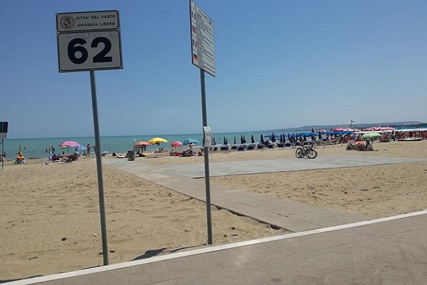 spiaggia disabili piazzola h