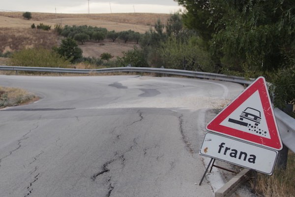 strada cupello furci dissestata video