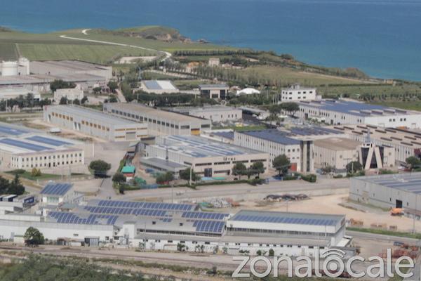 La zona industriale di Punta Penna