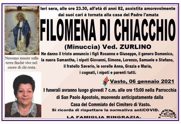 filomena di chiacchio 2021 01 06 1609924755