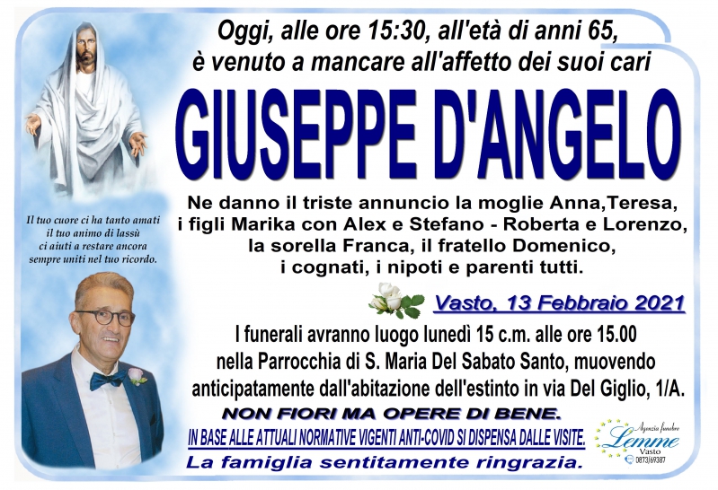 giuseppe d angelo 2021 02 13 1613250850