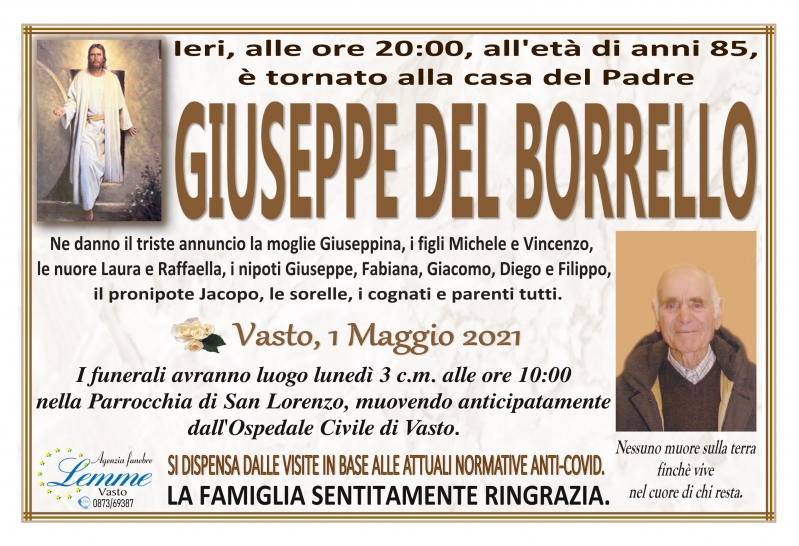 giuseppe del borrello 2021 05 01 1619856887