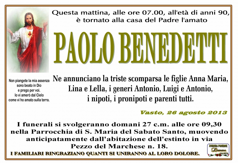 paolo benedetti 1377523476