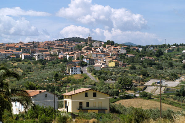 Una vista di Cupello