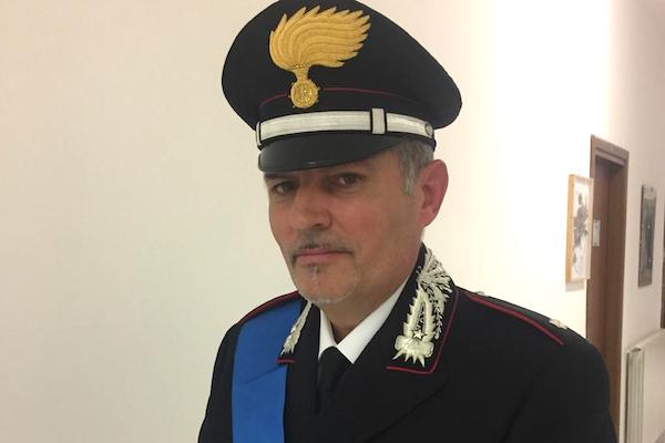 Il tenente dei carabinieri di Lanciano, Giuseppe Nestola