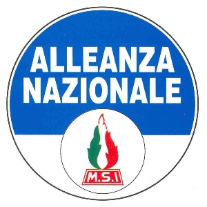 Il vecchio simbolo di Alleanza Nazionale