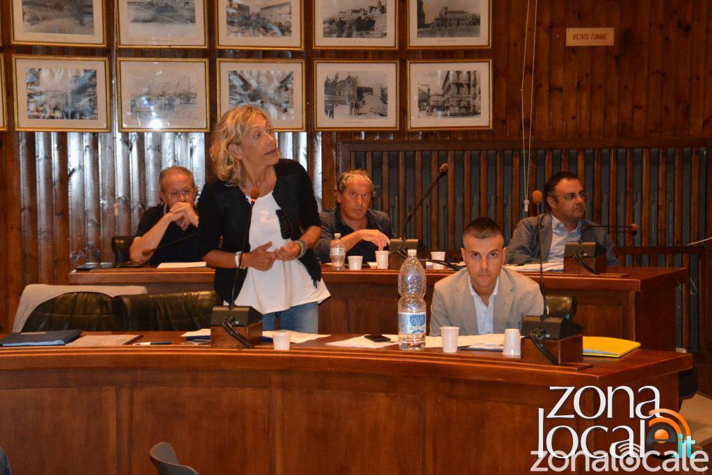 Alessandra Cappa in Consiglio comunale