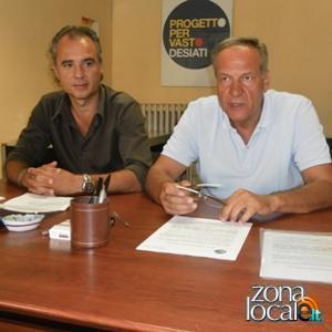 Da sinistra Andrea Bischia e Massimo Desiati (PpV)