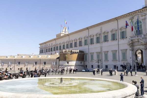 quirinale cambio guardia h