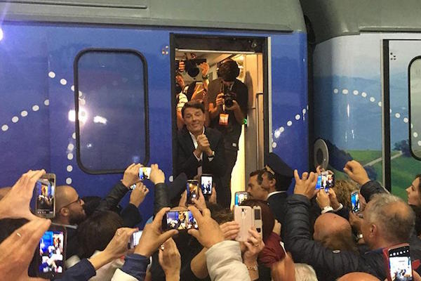 renzi treno vasto h