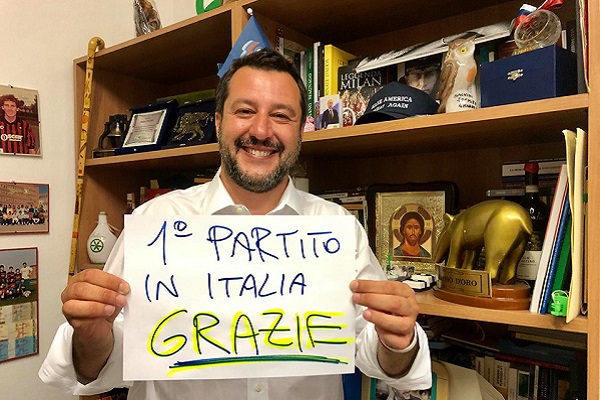 salvini ringraziamento europee h