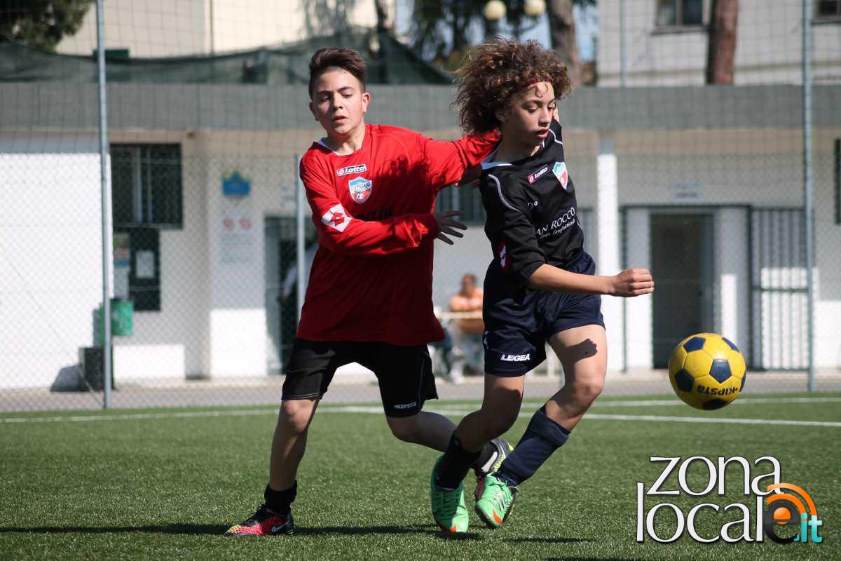 In campo i ragazzi del 2002/2003