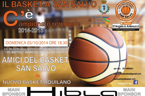 amici san salvo pallacanestro aquilana new h