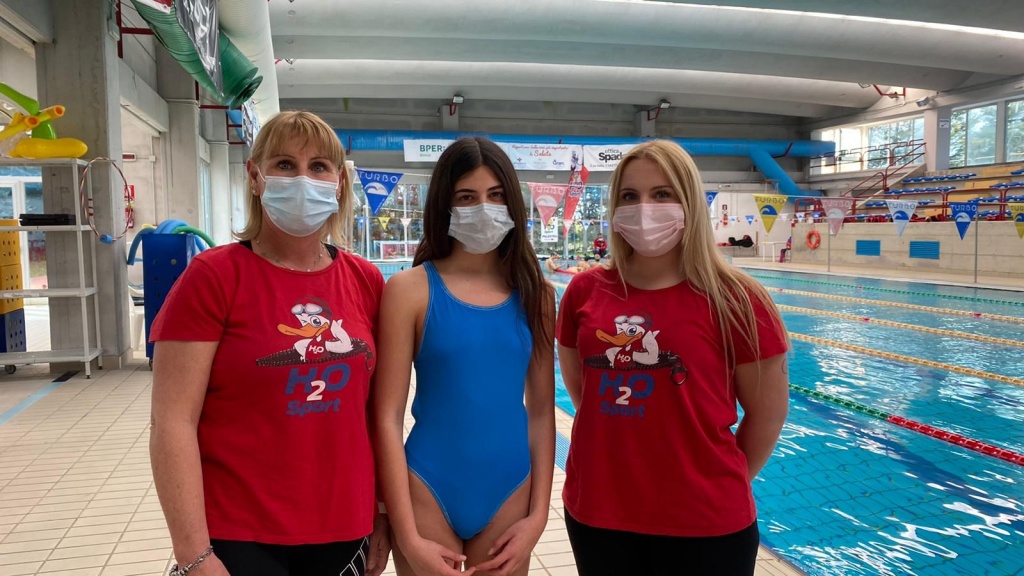 Vanessa Cappellone con Manuela Simeoni e Francesca Di Chiacchio