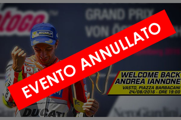 evento iannone annullato h