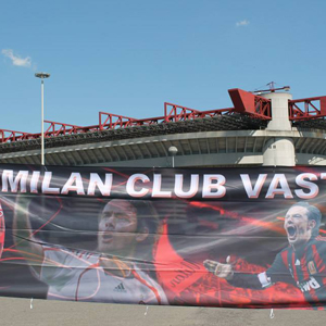 milan club vasto striscione q