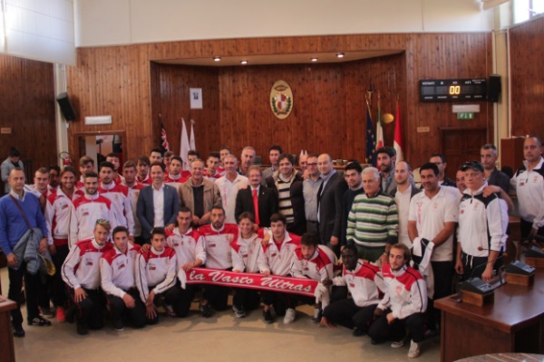 vastese calcio presentazione in comune h