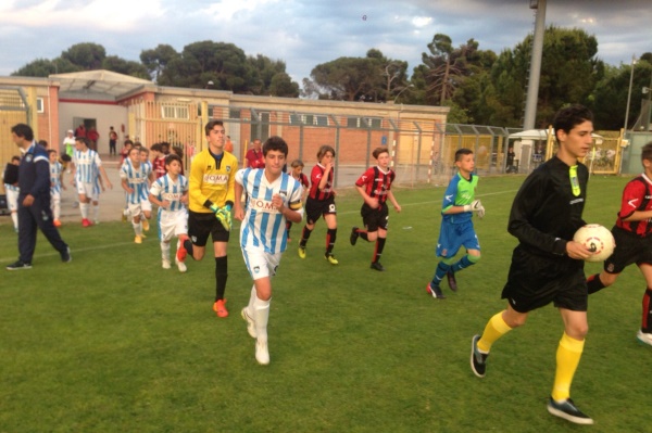 torneo solidarieta aragona ingresso in campo pescara lanciano h