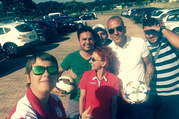 vastofootgolf selfie con di canio h