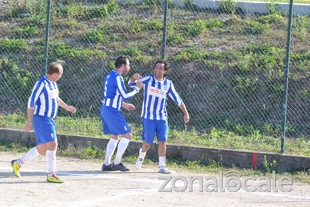 Renzo Caldarone (Audax), in gol oggi contro lo United