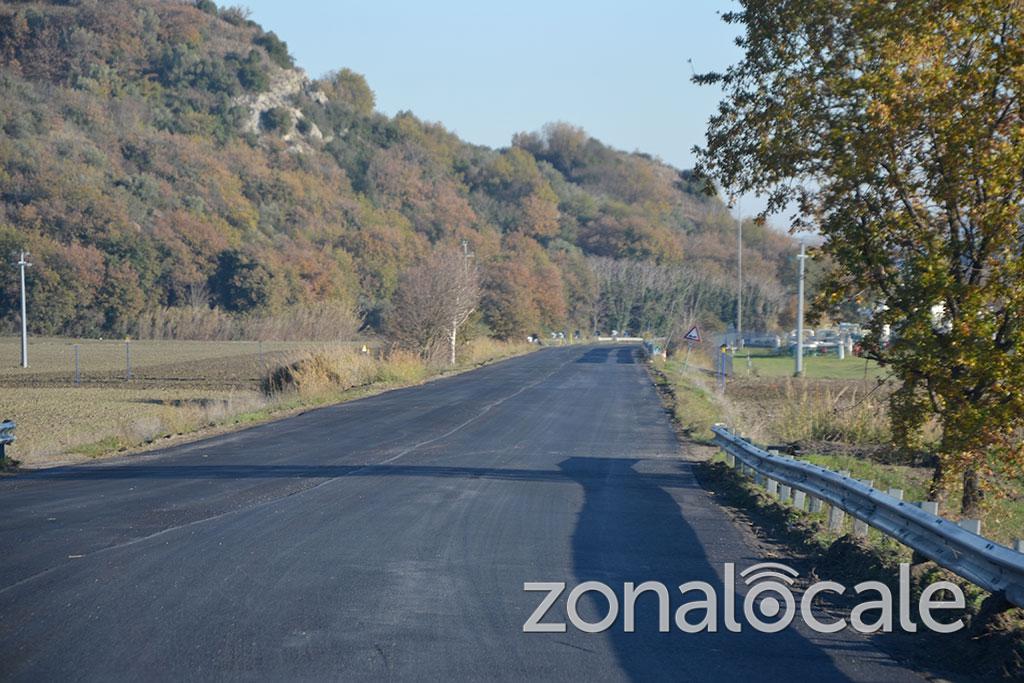 Un tratto della fondovalle Treste